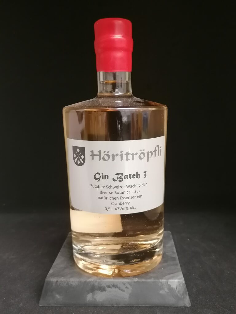 Höritröpfli Gin Batch 3 0.5l